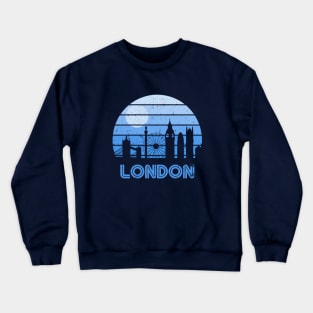 Retro Sunset London Crewneck Sweatshirt